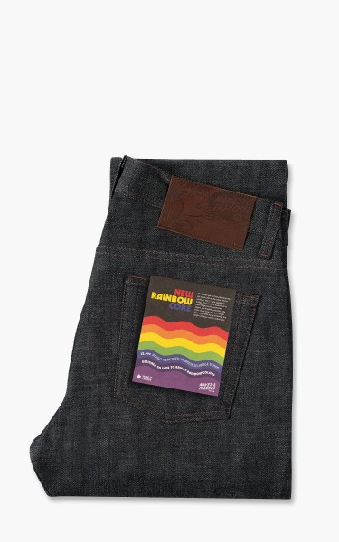 Naked &amp; Famous Denim Weird Guy New Rainbow Core Selvedge 12.5oz 101117703-IND