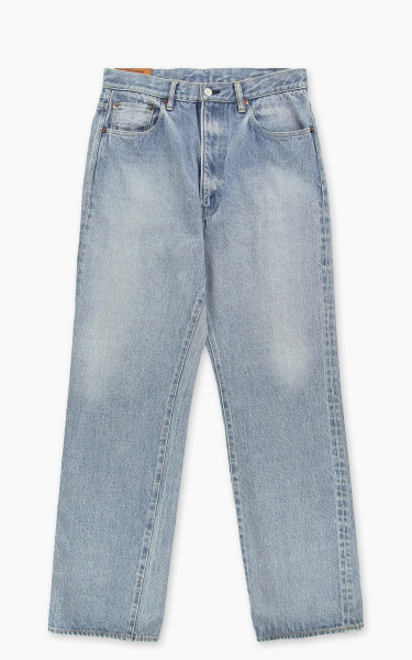 Kaptain Sunshine Skate Shoecut Denim Pants Indigo Vintage Wash