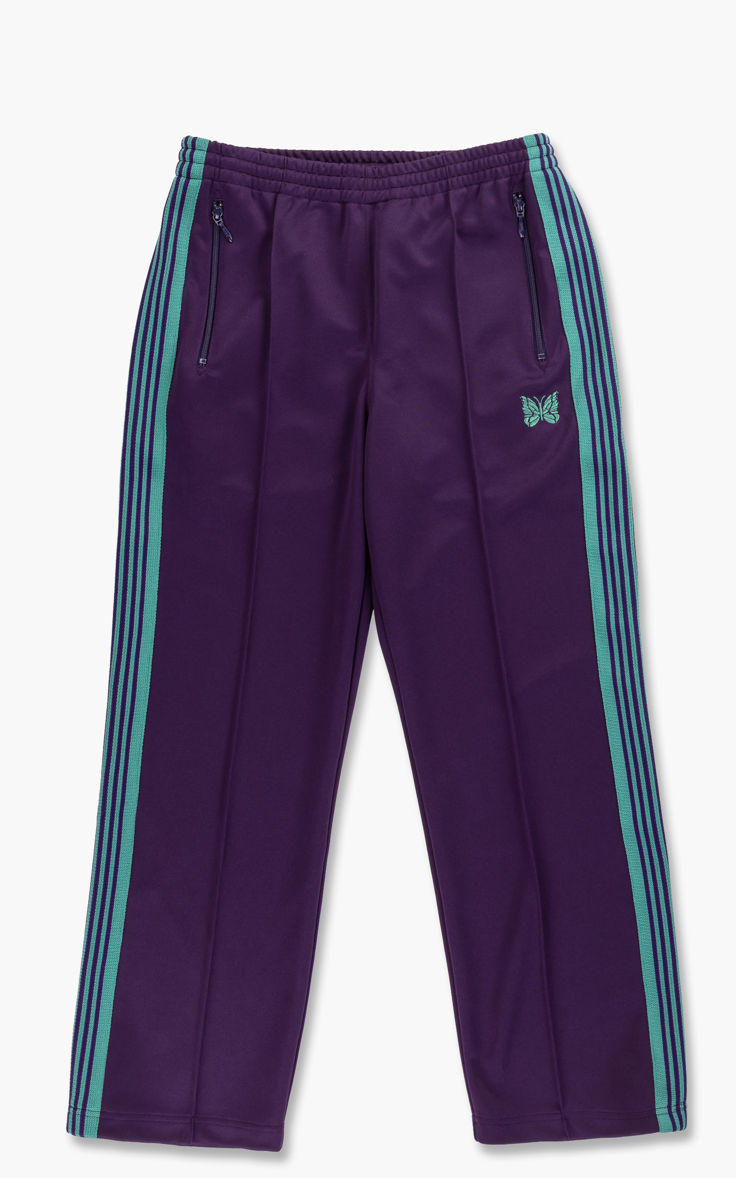Needles Track Pant Poly Smooth Eggplant | Cultizm