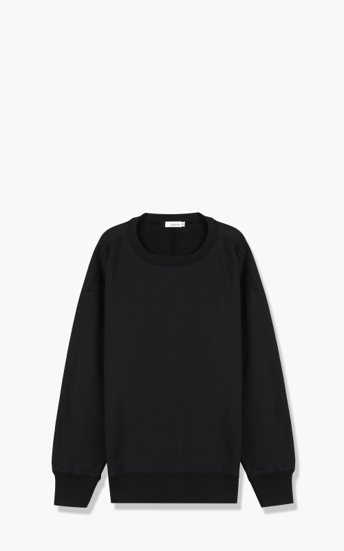 Nanamica Crew Neck Sweat Black SUHF161E-K-Black