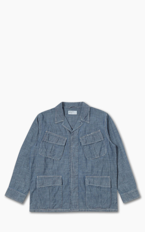 Universal Works Jungle Jacket Chambray Indigo