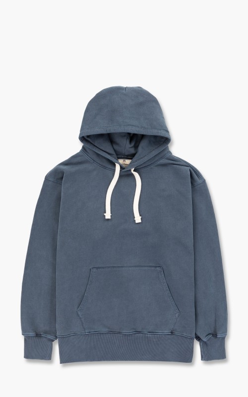 Nigel Cabourn Embroidered Arrow Hoody Black Navy