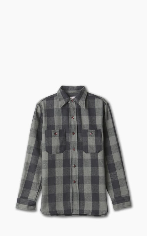 Warehouse & Co. 3104 Flannel Shirt Charcoal