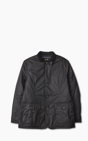 Barbour Winter Lutz Wax Jacket Black