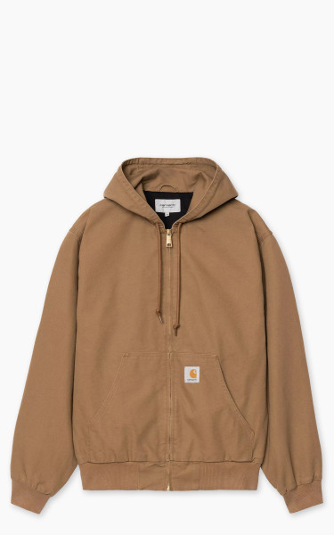 Carhartt WIP OG Active Jacket Dearborn Canvas Rinsed Hamilton Brown