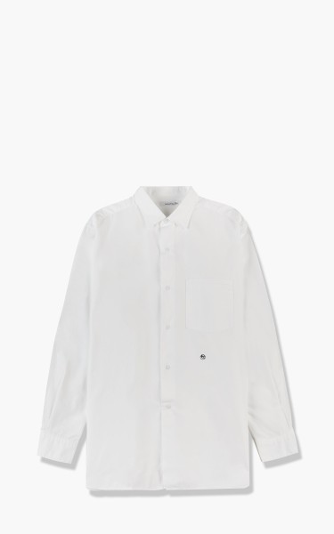 Nanamica Regular Collar Wind Shirt Off White SUGS-007E-OW-Off-White