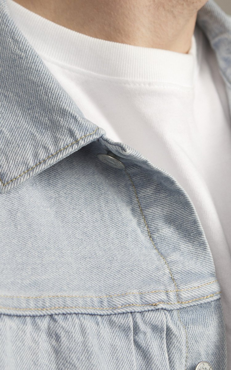 Kaptain Sunshine Denim Tracker 1P Jacket Indigo Ice Wash