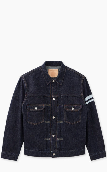 Momotaro Jeans MMGJ0102 Classic Type 2 Denim Jacket Indigo 15.7oz