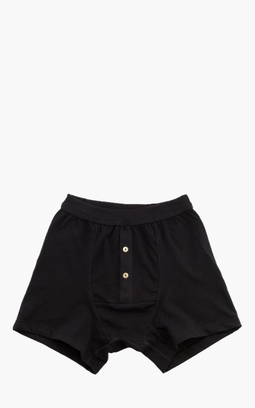 Merz b. Schwanen 255 Button Facing Underpants Black