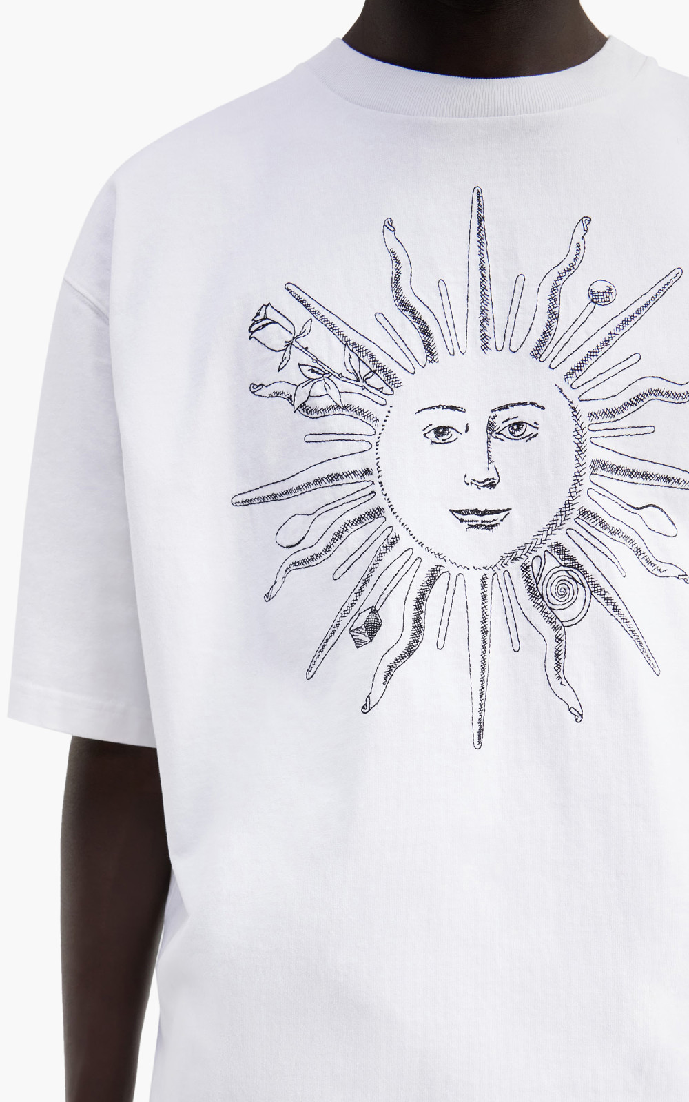 ★【Jacquemus】★Le T-Shirt Tableau Print Still Lif.e T★ Jacquemus Le T-Shirt Tableau' T-Shirt In Green - 42% Off