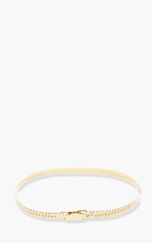 Jieda Snake Chain Bracelet Gold FW21-GD08-Gold