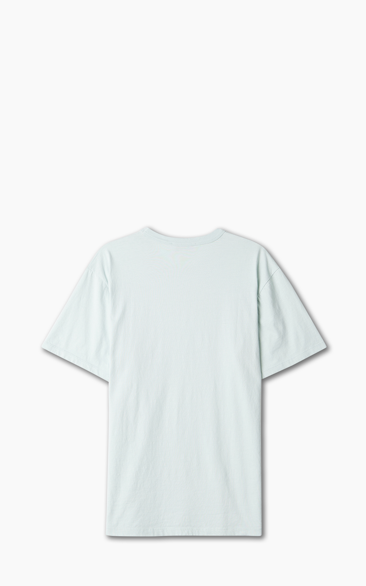 Maison Kitsuné Dressed Fox Patch Classic T-Shirt Blue Haze | Cultizm