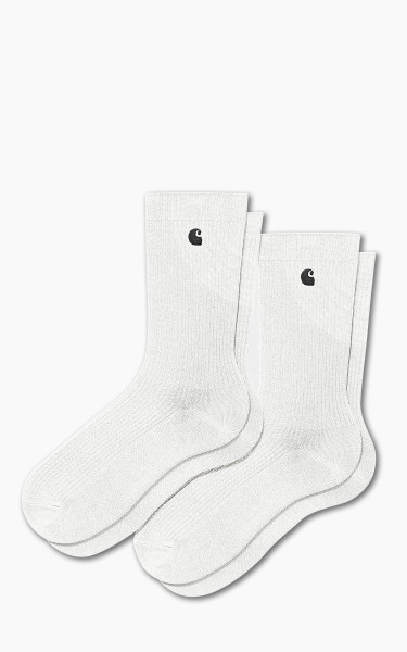 Carhartt WIP Madison 2-Pack Socks White/Black