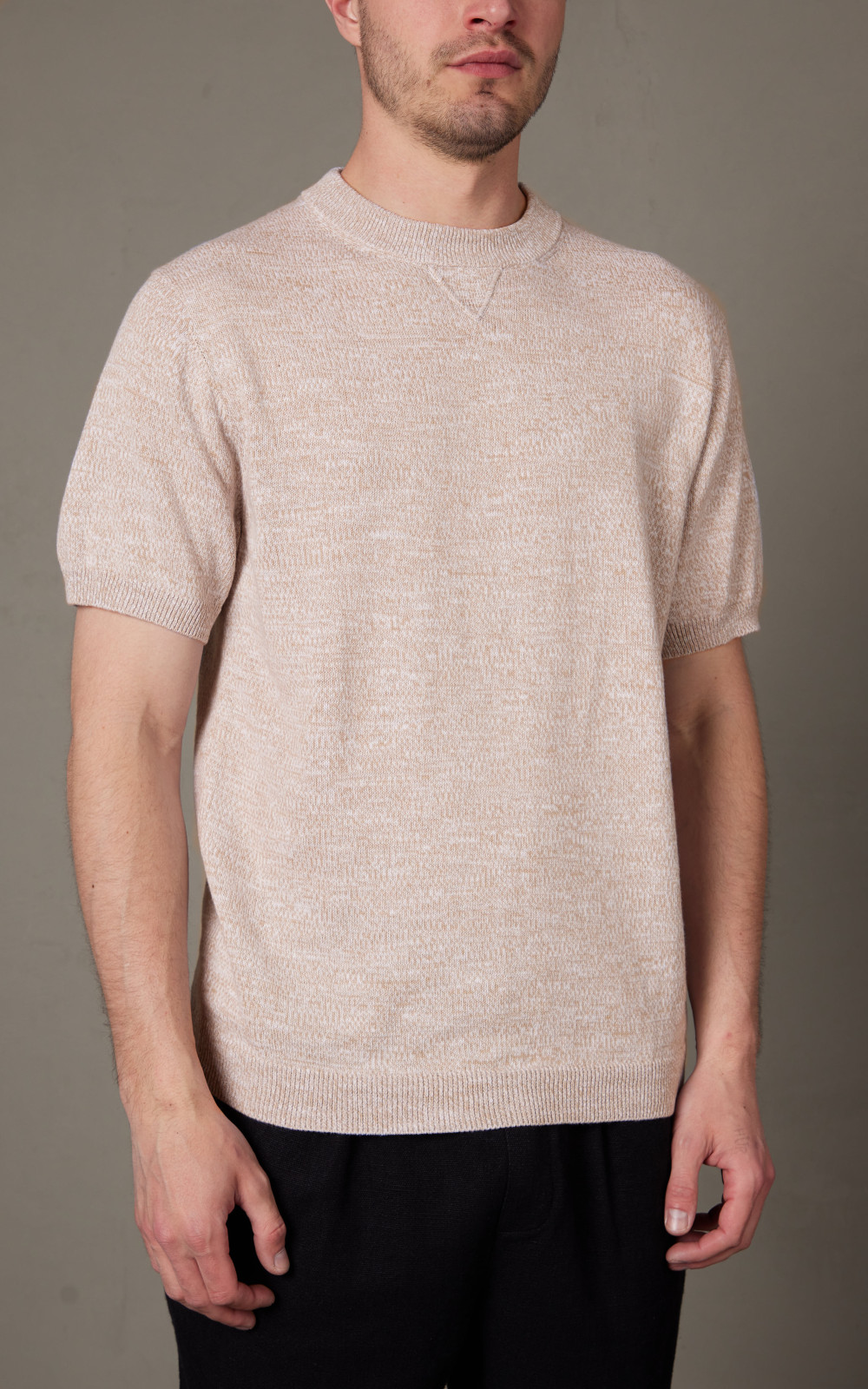 【U LAN】(UNISEX) Emotion Days Knit Tee Wildflower Tee – Universal Yarn