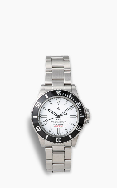 Naval Watch Company by LOWERCASE FRXE006 Sweep Second White Dial Metal