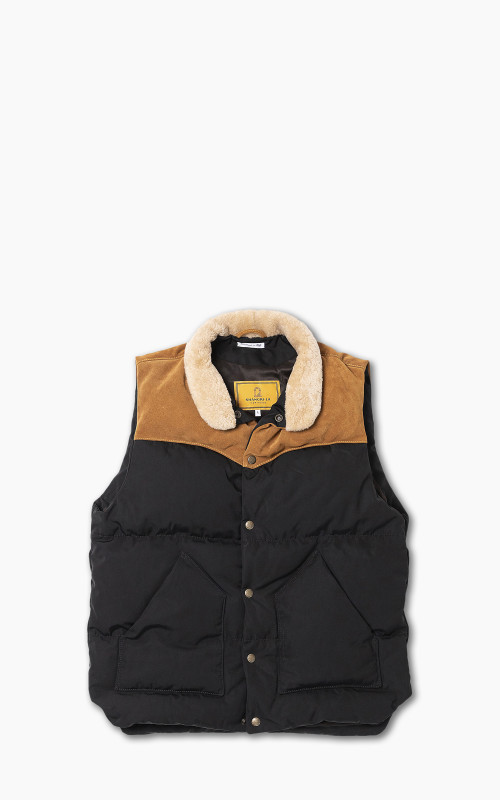 Shangri-La Heritage Bivacco Western Down Vest Black