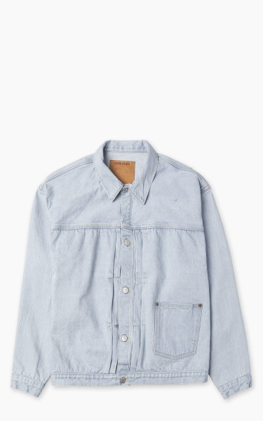 Kaptain Sunshine Denim Tracker 1P Jacket Indigo Ice Wash