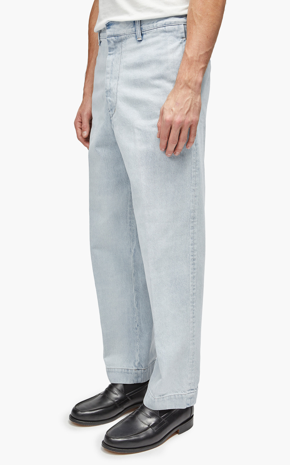 【公式】アクセサリーの激安通販 YLÈVE13.5oz COMOLI FADE TROUSERS DENIM パンツ