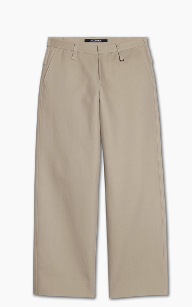 Jacquemus Le Pantalon Piccinni Soft Tailored Pants Beige