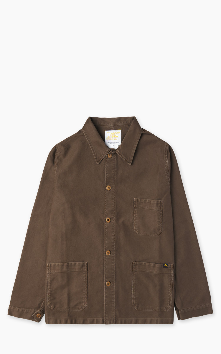 ★le mont★ WGenuine Lmsm Work JacketLight Brown Le_Mont_St_Michel_00112MV_Mole