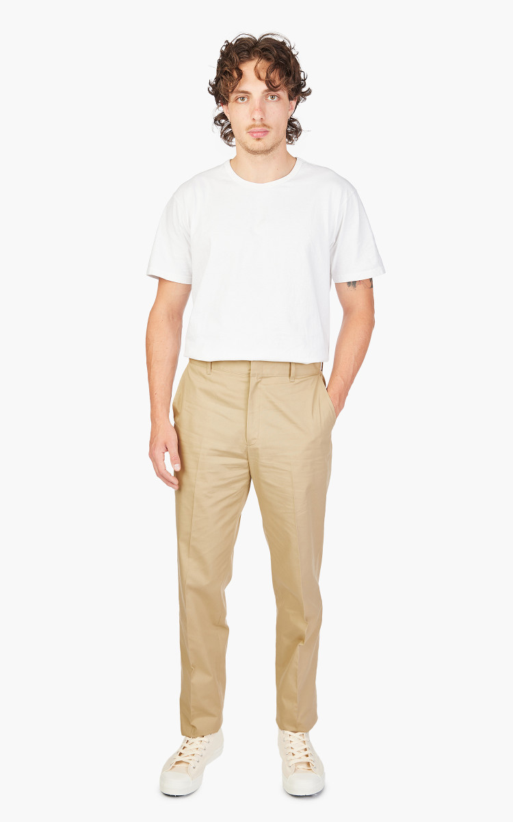 Anatomica Trim Fit Pants I Poplin Beige | Cultizm
