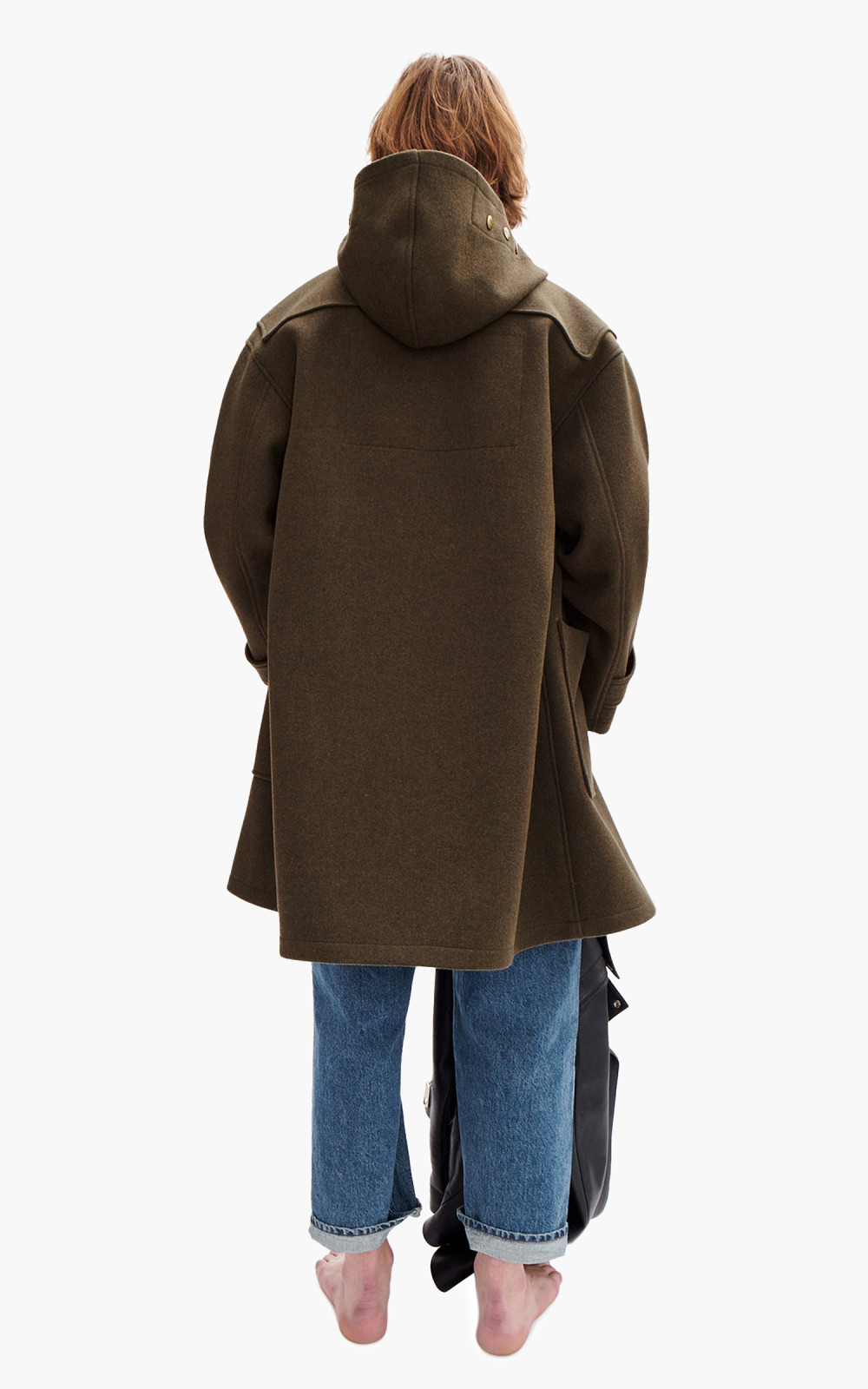 A.P.C. x JW Anderson Colin Coat Military Khaki | Cultizm