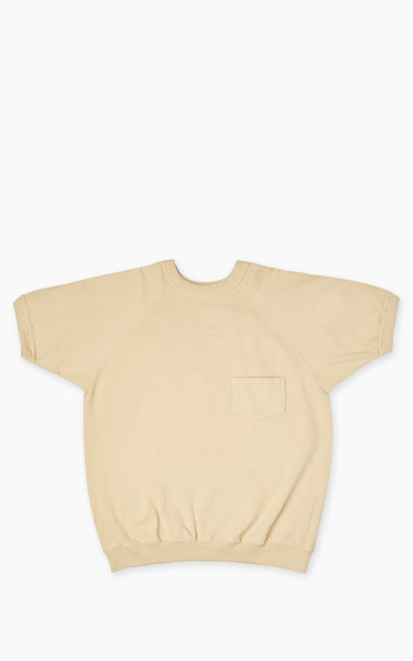 Warehouse &amp; Co. Lot 4105 Short Sleeve Pocket Sweatshirt Dark Beige