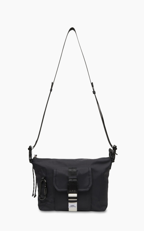 A.P.C. Trek Messenger Bag Black