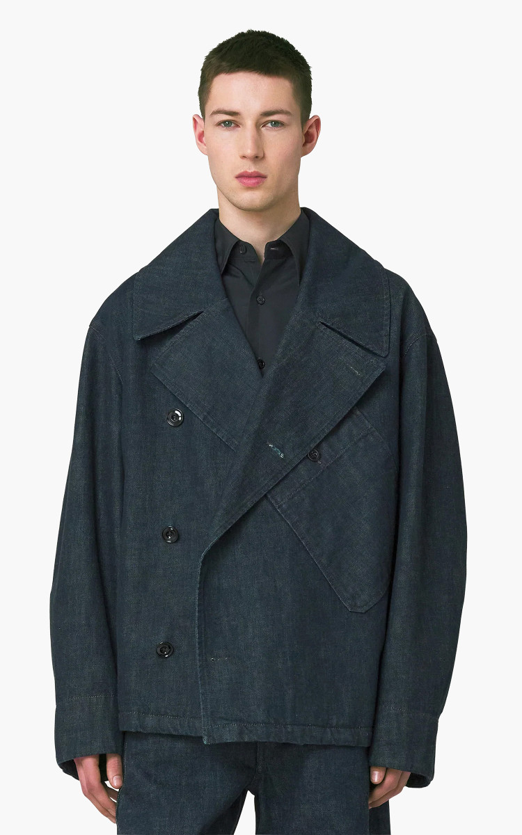 【人気急上昇中♪】LEMAIRE DISPATCH JACKET Lemaire Dispatch Jacket Denim Snow Mauve – Neighbour