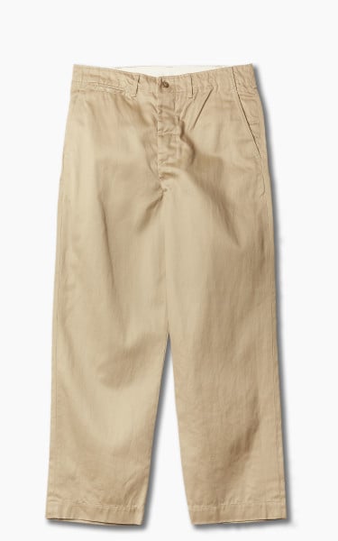 OrSlow Vintage Fit Army Trousers Khaki