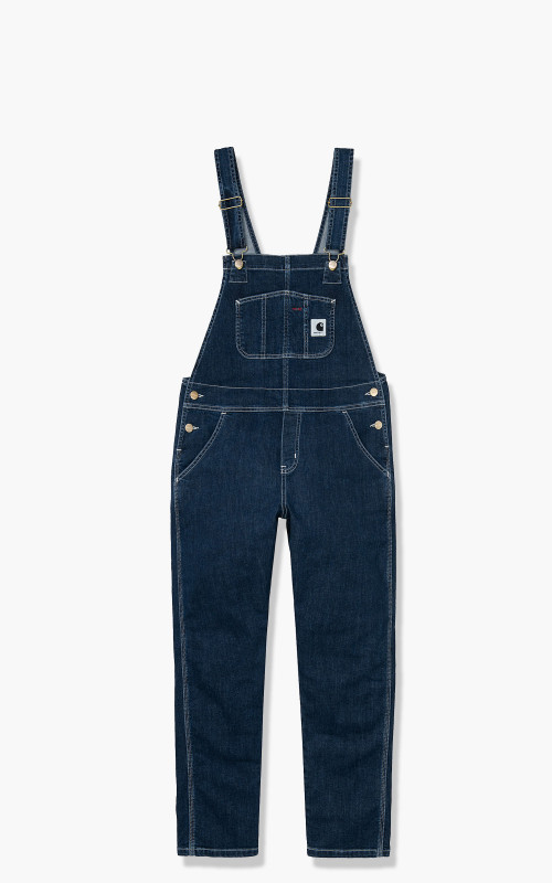 Carhartt WIP W Bib Overall Denim Blue Stone Washed