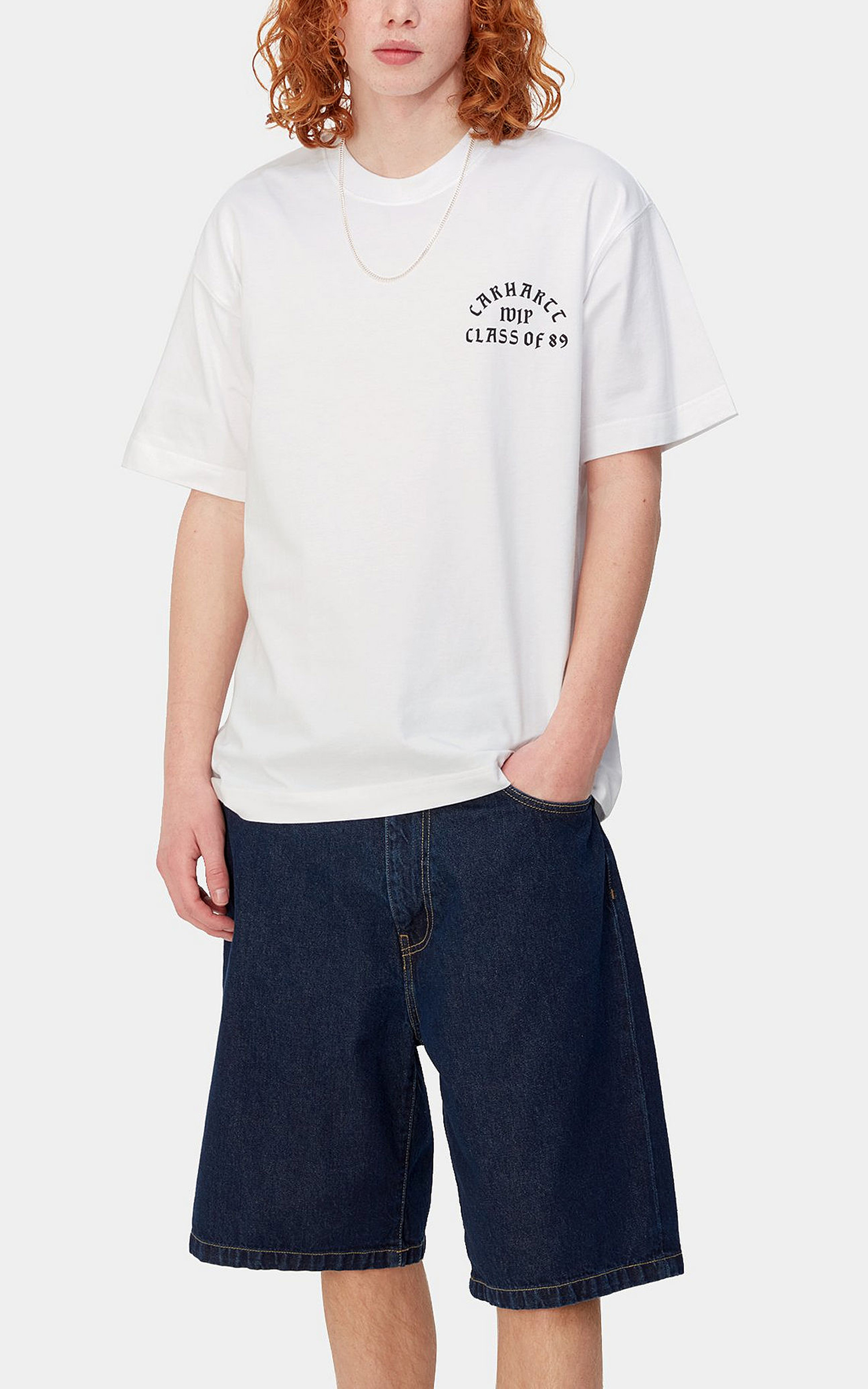 Carhartt WIP S/S Class of 89 T-Shirt White/Black | Cultizm