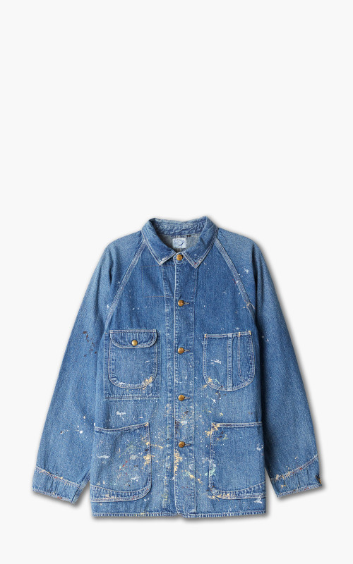 OrSlow 1950's Coverall Denim Used W/ Paint