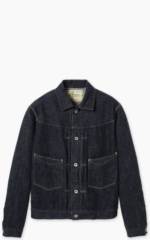 Stevenson Overall Co. Saddle Horn Type II Jacket One Wash Indigo