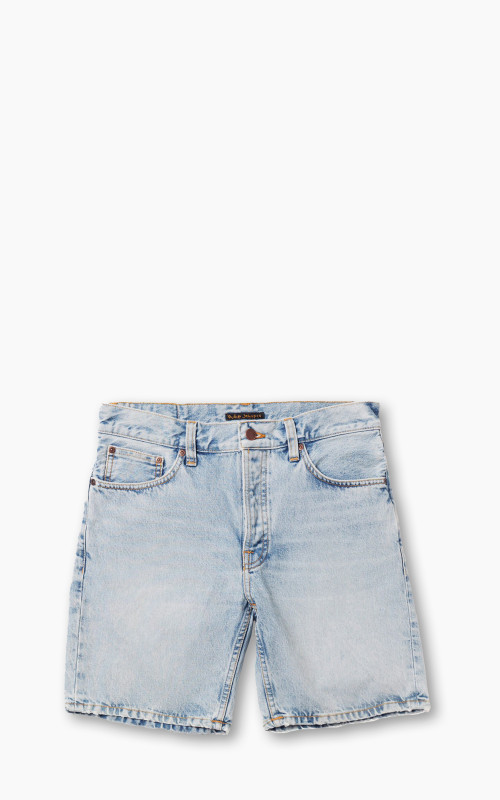 Nudie Jeans Seth Denim Shorts Sea Salt