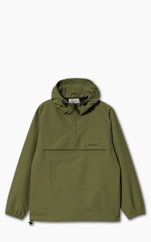 Carhartt WIP Windbreaker Pullover Kiwi/Black