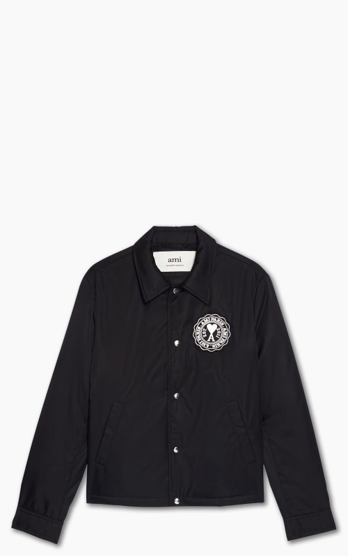AMI Paris ADC Coach Jacket Black Cultizm