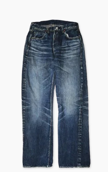 Fullcount 1353-S0105 Wide Denim &quot;More Than Just Fear&quot; Indigo Blue 13.7oz