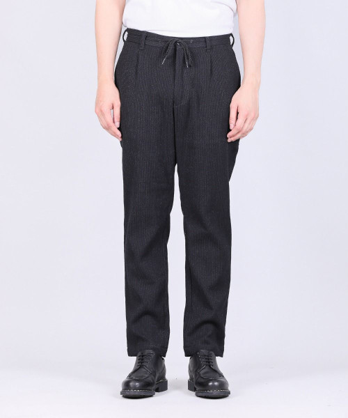 Japan Blue JBPT1024 Sashiko Easy Tapered Pants Black 11oz