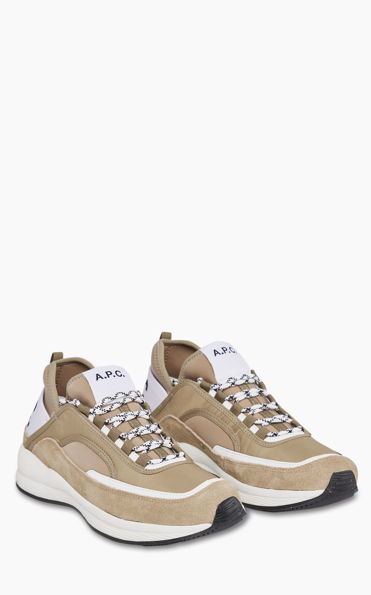 A.P.C. Run Around Sneakers Taupe | Cultizm