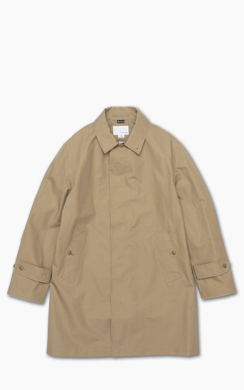 Nanamica GORE-TEX Soutien Collar Coat Beige