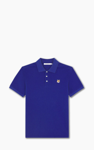 Maison Kitsuné Fox Head Patch Classic Polo Deep Blue