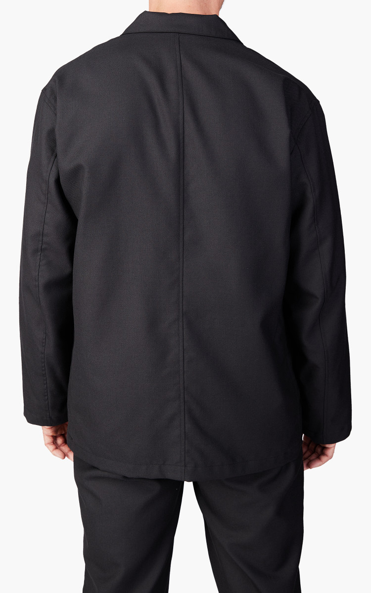 Still By Hand Relaxed Wool Jacket Ink Black | Cultizm