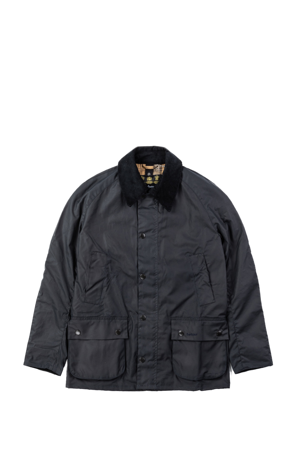 Barbour Ashby Wax Jacket Navy | Cultizm