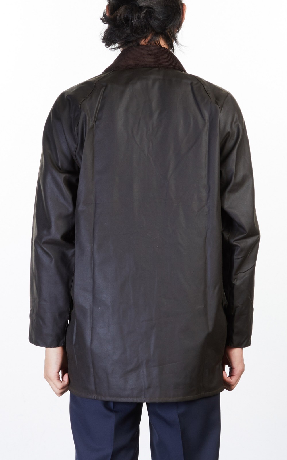 Barbour: Classic Beaufort Wax Jacket-Olive