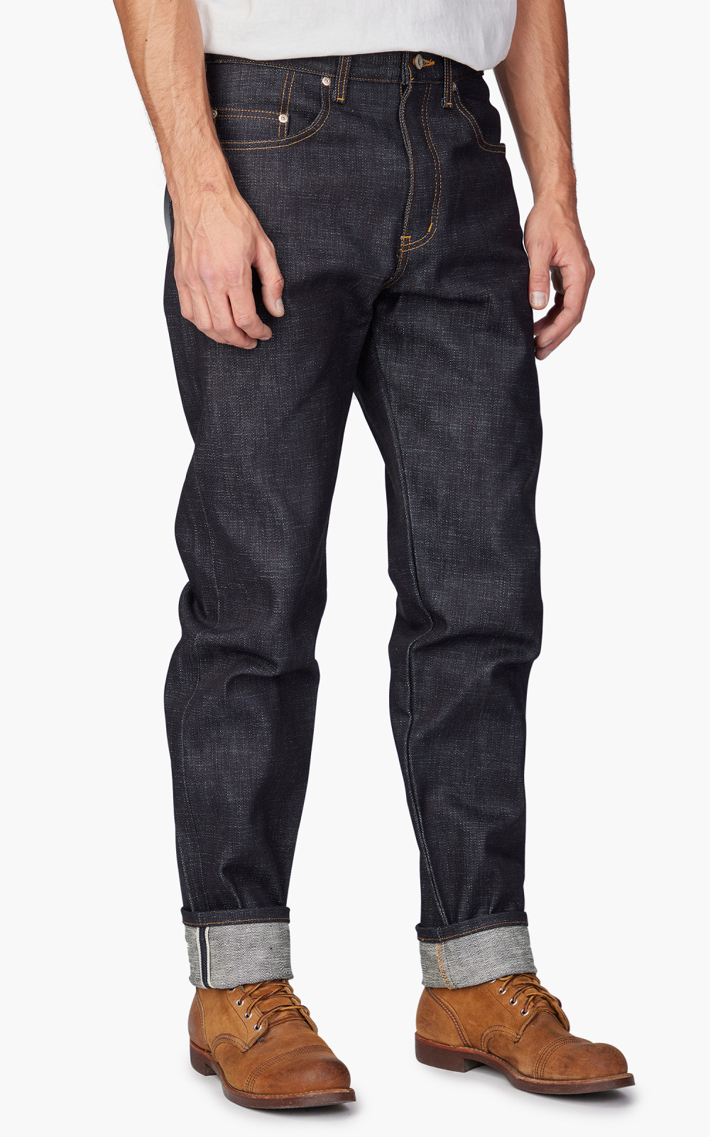 【SATIIIZ】Eddie Flame Curved Denim Pants Womens Flaming Skull Relaxed Fit Denim Trousers Jeans
