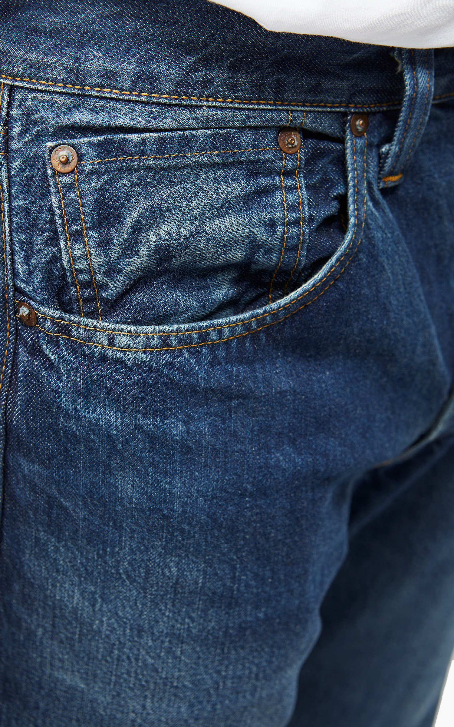 Levi's® Vintage Clothing 1947 501 Jeans Fine Struttin' Blue Worn | Cultizm