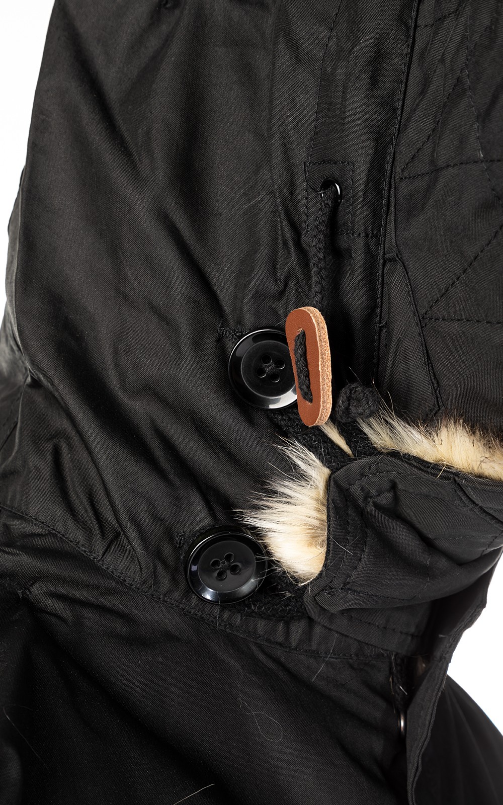 vintage USA製 コットンジャケット 黒 スノーパーカー M48 M51 L］m48 parka with liner | anytee