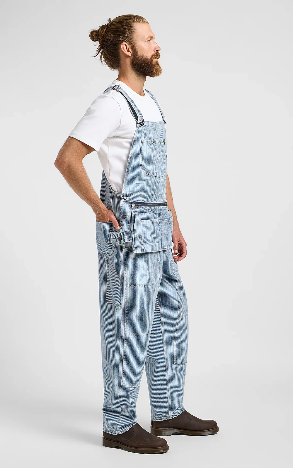 Lee 101 101 Painters Bib Overall Railroad Stripe | Cultizm