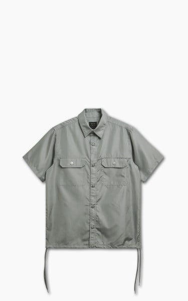 Taion Military Half Sleeve Shirt Sage Green